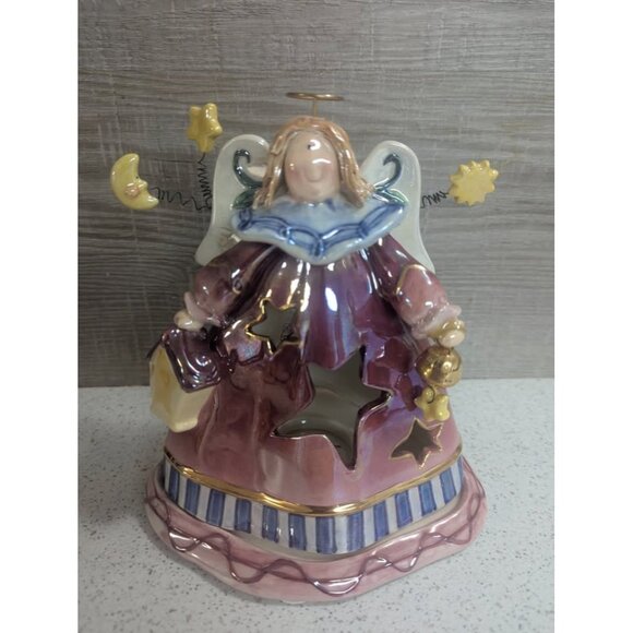 Boyds Bears "Luna Shimmerwings" J&J Angel votive - Picture 1 of 6